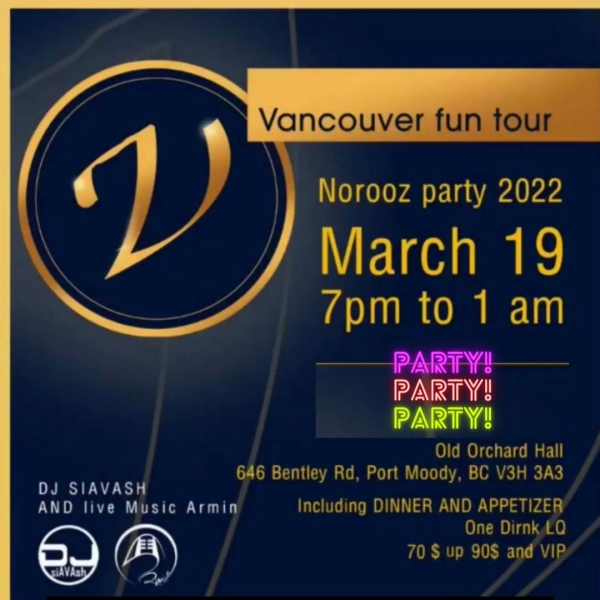 Nowruz Party In Vancouver